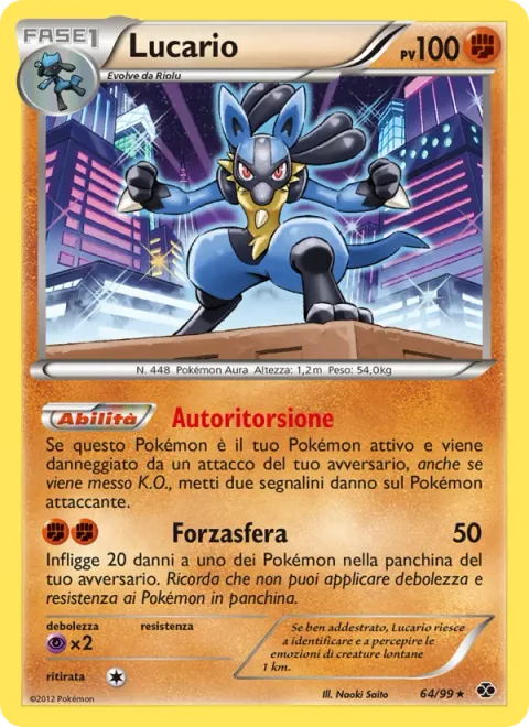 Lucario [Reflexive Retaliation | Aura Sphere]