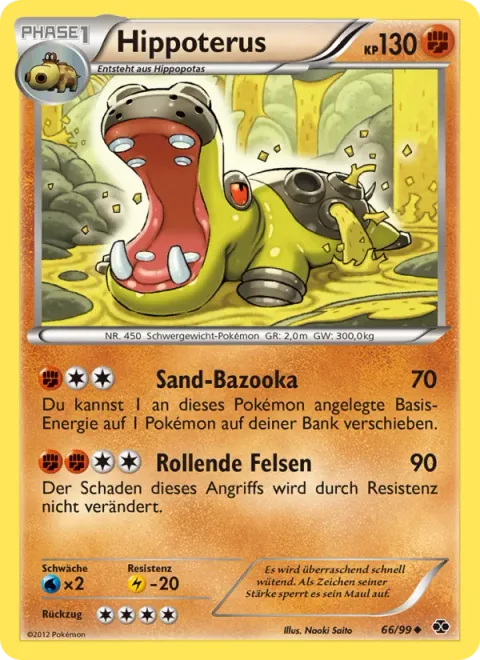 Hippowdon [Sand Bazooka | Rock Tumble]