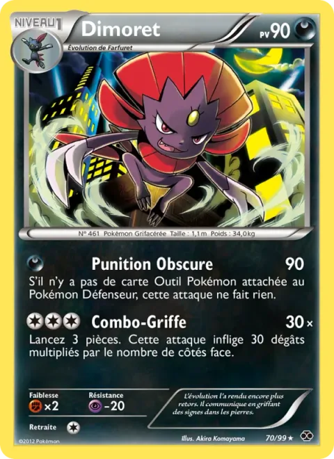 Weavile [Dark Penalty | Fury Swipes]
