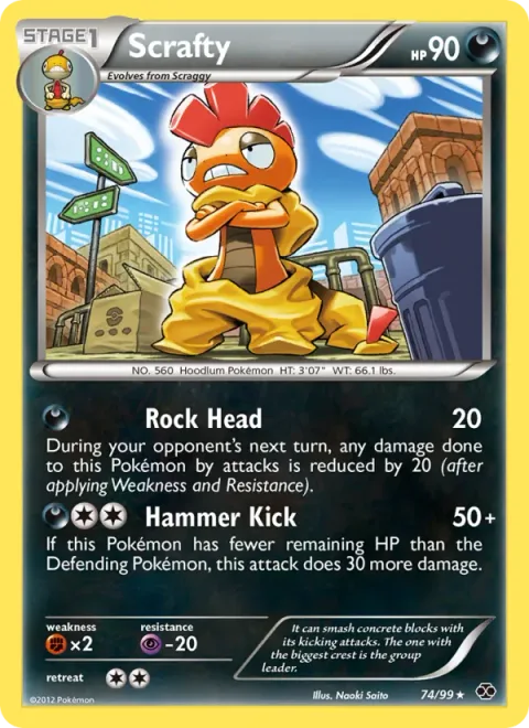 Scrafty [Rock Head | Hammer Kick]