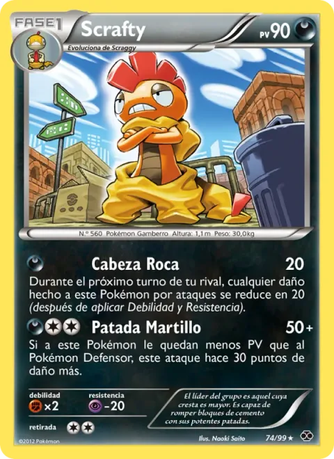 Scrafty [Rock Head | Hammer Kick]