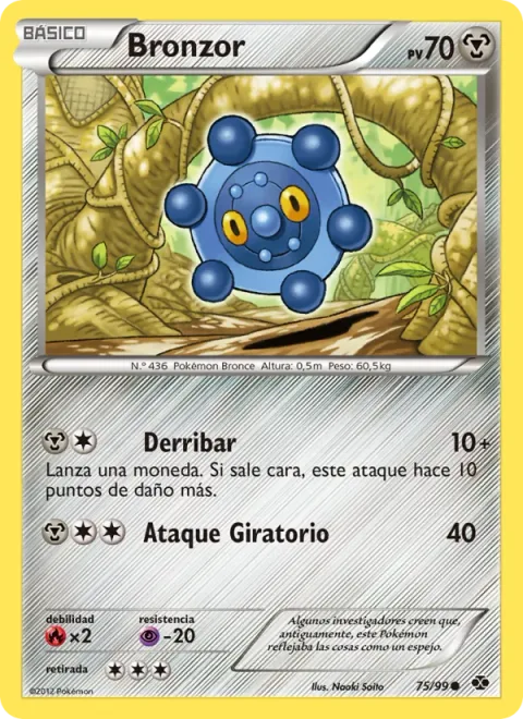 Bronzor [Knock Away | Spinning Attack]