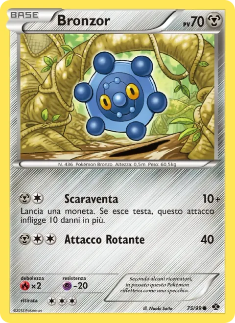 Bronzor [Knock Away | Spinning Attack]