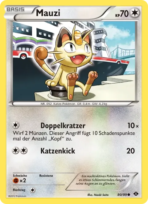 Meowth [Double Scratch | Cat Kick]