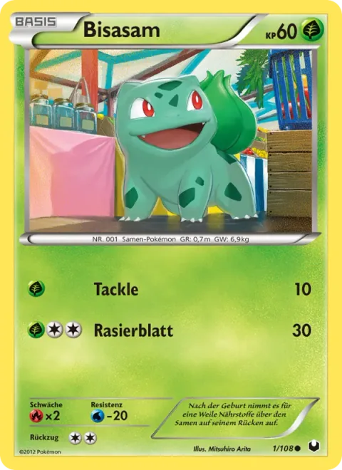 Bulbasaur [Tackle | Razor Leaf]