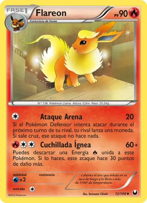Flareon [Sand-Attack | Fire Slash]