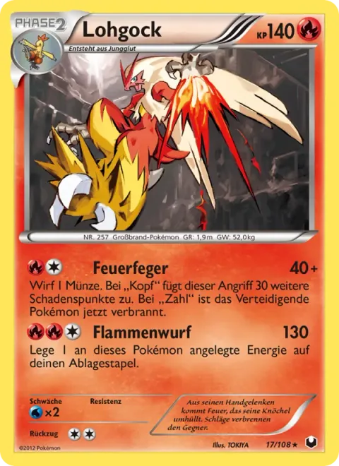 Blaziken [Blaze Kick | Flamethrower]