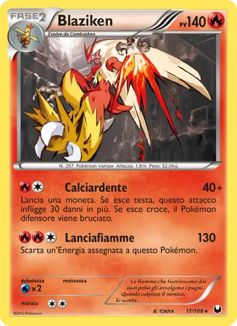 Blaziken [Blaze Kick | Flamethrower]