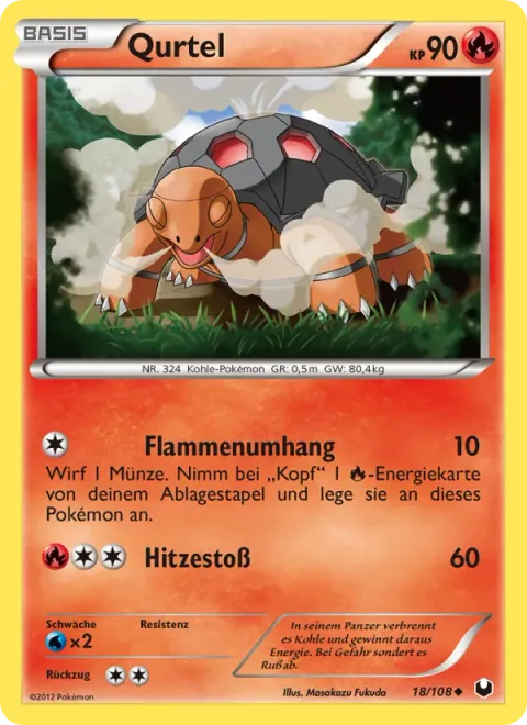 Torkoal [Flame Cloak | Heat Blast]