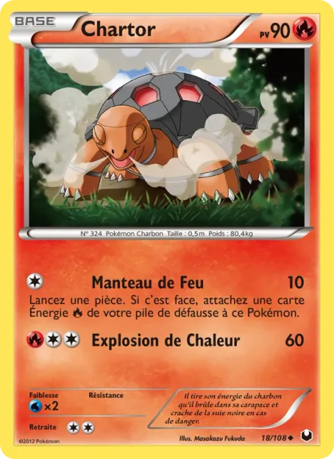 Torkoal [Flame Cloak | Heat Blast]