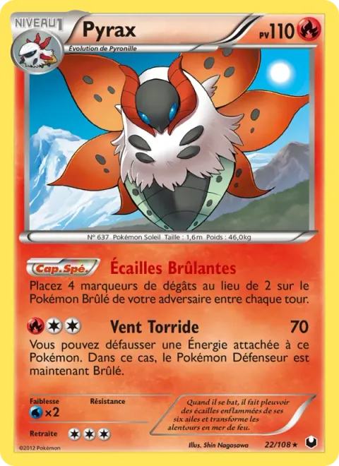Volcarona [Scorching Scales | Burning Wind]