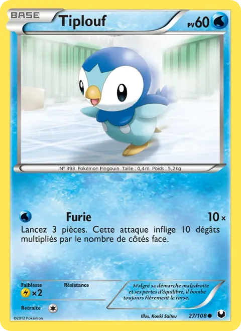Piplup [Fury Attack]