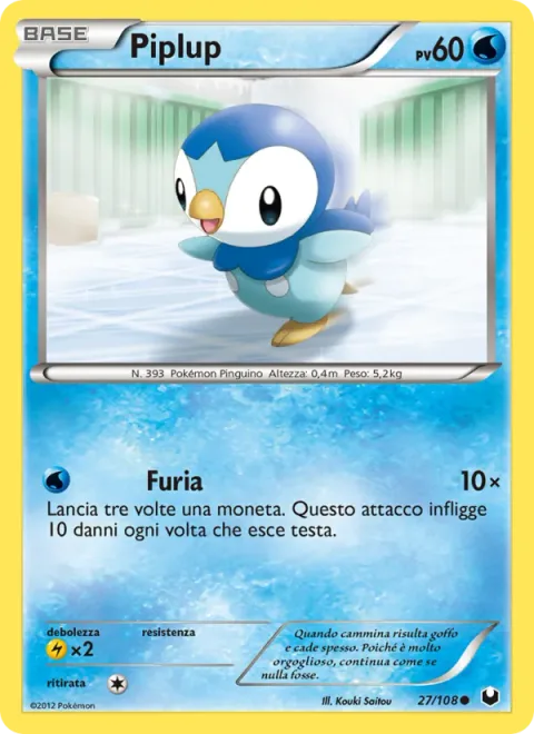 Piplup [Fury Attack]