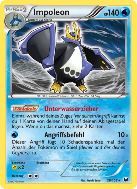Empoleon [Diving Draw | Attack Command]