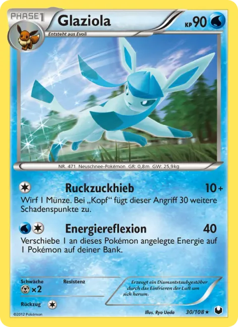 Glaceon [Quick Attack | Reflect Energy]