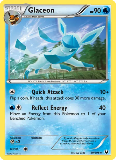 Glaceon [Quick Attack | Reflect Energy]