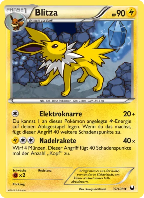 Jolteon [Electrigun | Pin Missile]