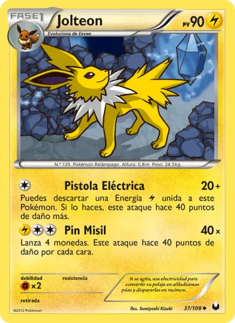 Jolteon [Electrigun | Pin Missile]