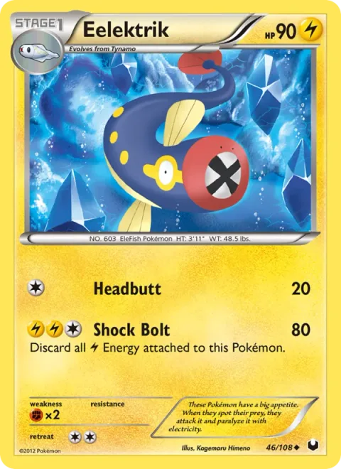 Eelektrik [Headbutt | Shock Bolt]