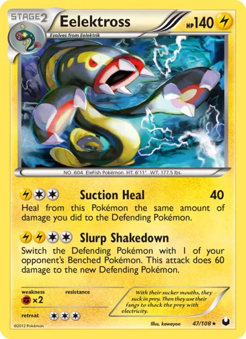 Eelektross [Suction Heal | Slurp Shakedown]