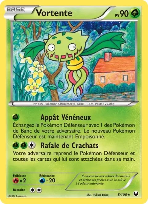 Carnivine [Lure Poison | Spit Squall]
