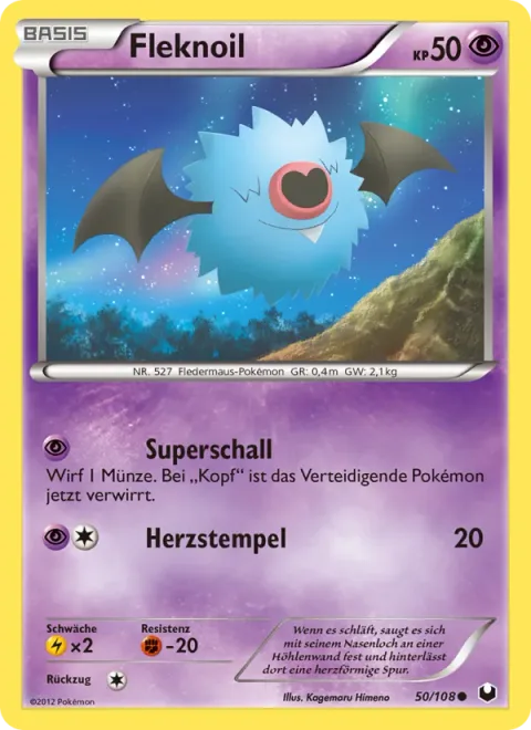 Woobat [Supersonic | Heart Stamp]