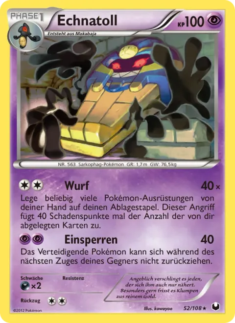 Cofagrigus [Chuck | Lock Up]