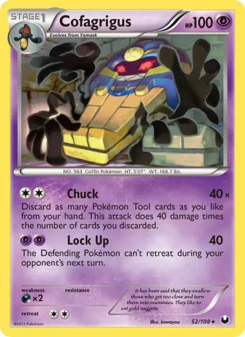 Cofagrigus [Chuck | Lock Up]