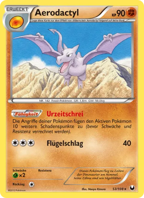 Aerodactyl [Ancient Scream | Wing Attack]