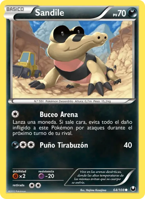 Sandile [Sand Dive | Corkscrew Punch]