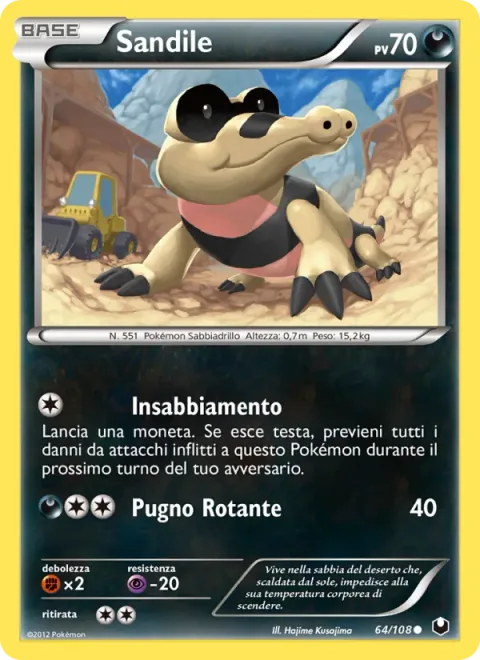 Sandile [Sand Dive | Corkscrew Punch]