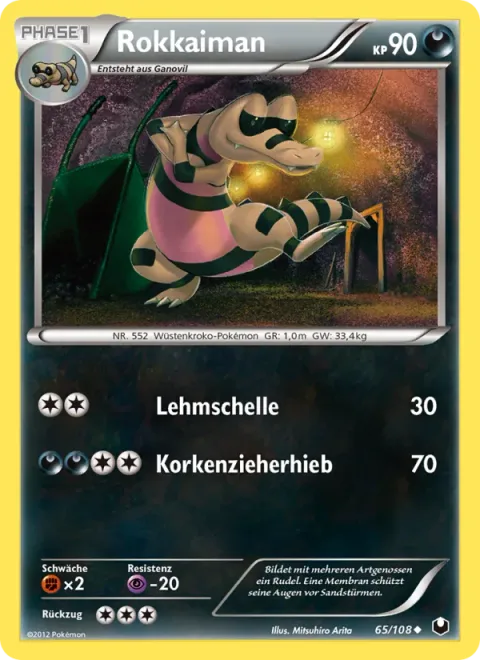Krokorok [Mud-Slap | Corkscrew Punch]