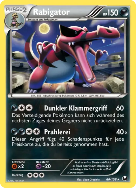 Krookodile [Dark Clamp | Bomblast]
