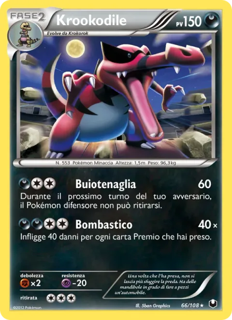 Krookodile [Dark Clamp | Bomblast]