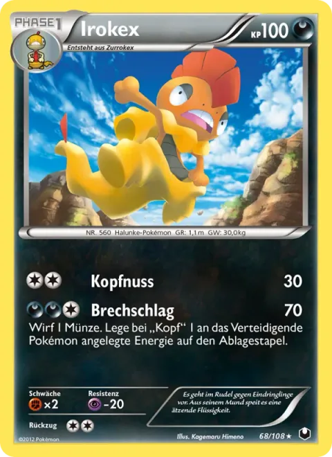 Scrafty [Headbutt | Crushing Blow]
