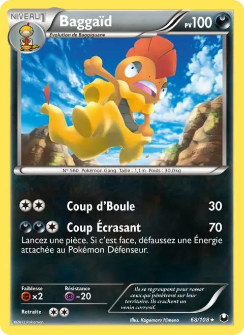 Scrafty [Headbutt | Crushing Blow]