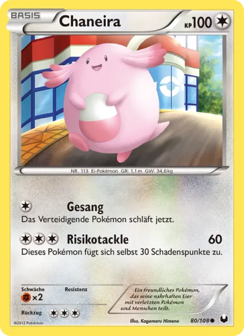 Chansey [Sing | Double-Edge]