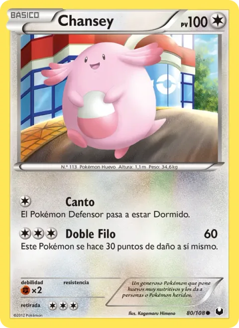 Chansey [Sing | Double-Edge]