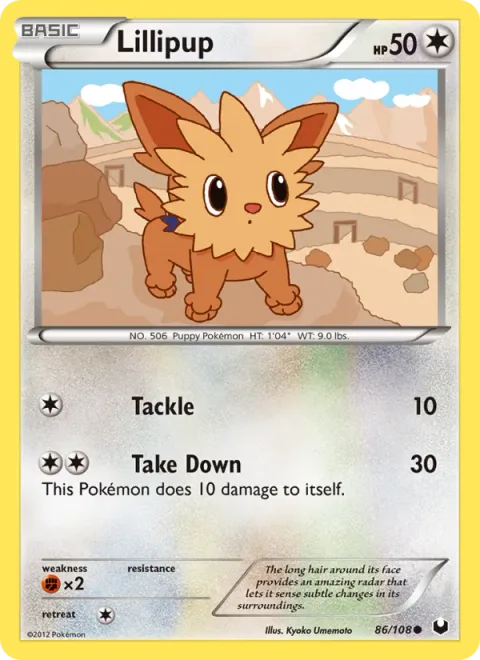 Lillipup [Tackle | Take Down]