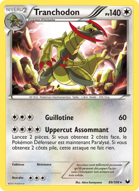 Haxorus [Guillotine | Stunning Uppercut]