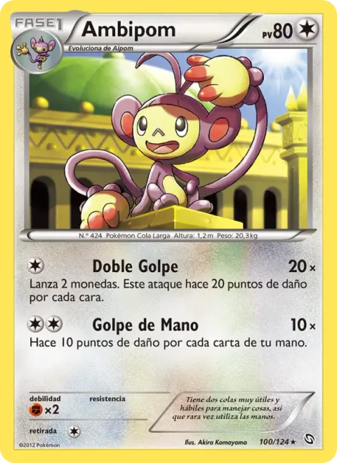 Ambipom [Double Hit | Hand Fling]