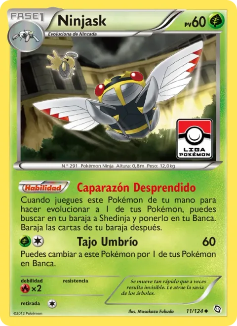 Ninjask [Cast-off Shell | Night Slash]