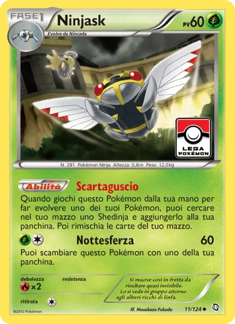 Ninjask [Cast-off Shell | Night Slash]