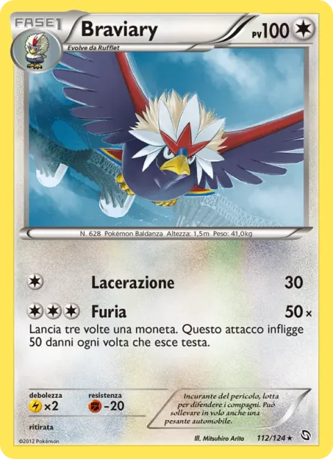 Braviary [Slash | Fury Attack]