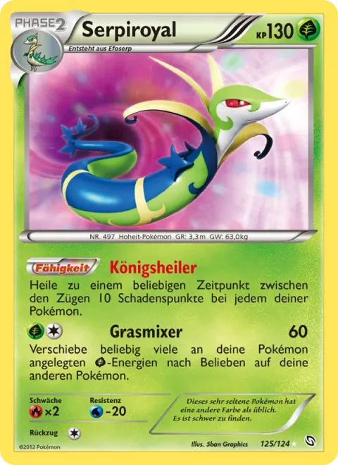 Serperior [Royal Heal | Leaf Tornado]