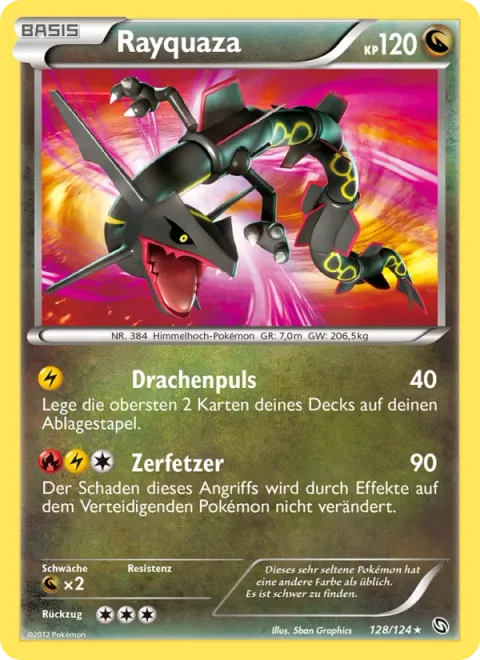 Rayquaza EX [Celestial Roar | Dragon Burst]