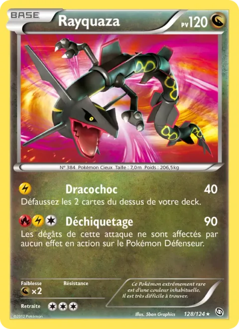 Rayquaza EX [Celestial Roar | Dragon Burst]