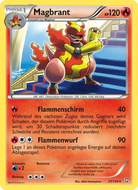 Magmortar [Flame Screen | Flamethrower]
