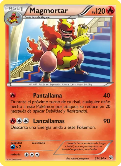 Magmortar [Flame Screen | Flamethrower]