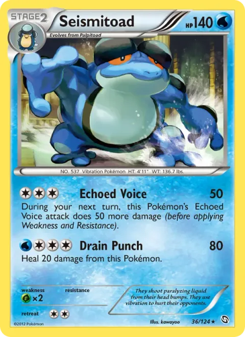 Seismitoad [Echoed Voice | Drain Punch]